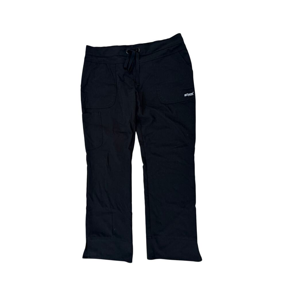 Greys Anatomy Signature Barco Womens Medium Dark Grey Scrub Pants Trousers